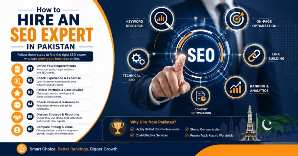 How to Hire an SEO Expert in Pakistan: 9 Questions to Ask
