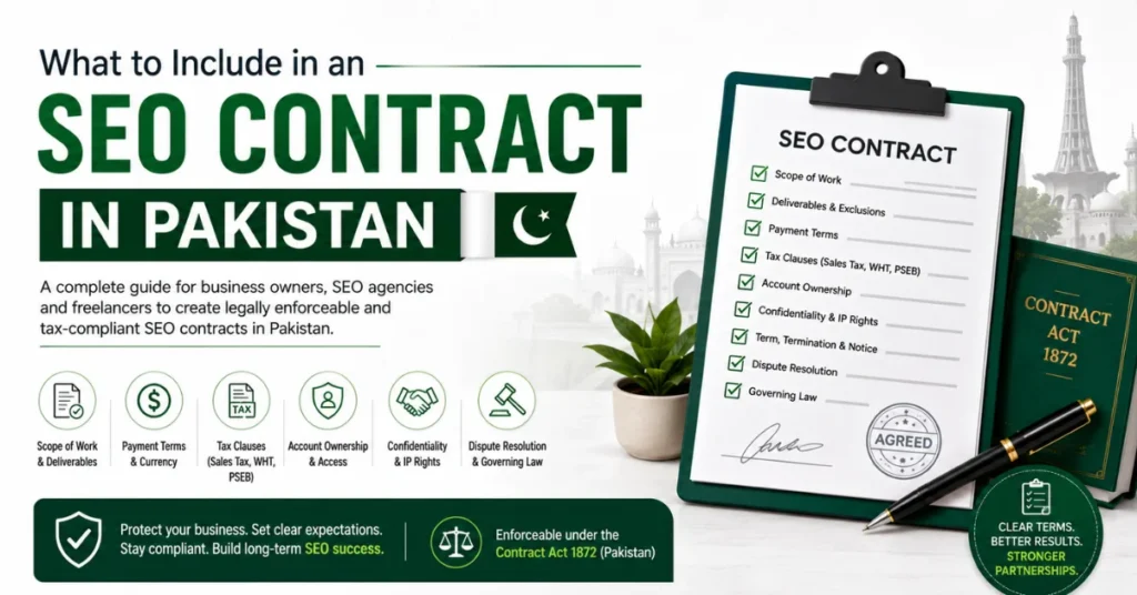 SEO Contract Pakistan