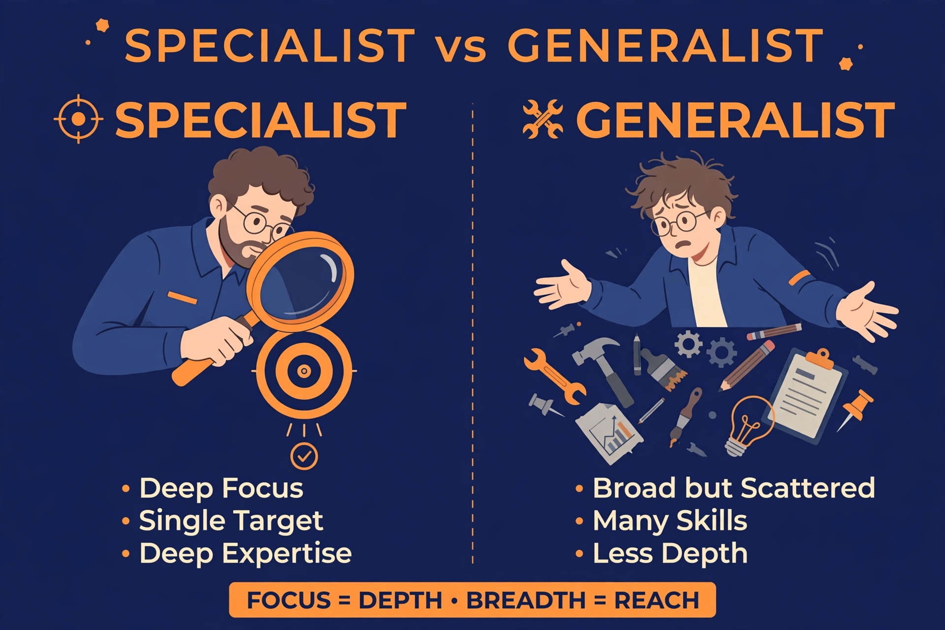 SEO specialist versus generalist - focused expertise wins