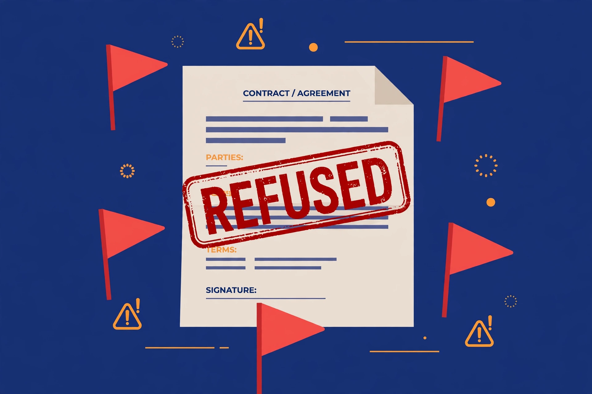 Red flags in an SEO contract - clauses to refuse before signing