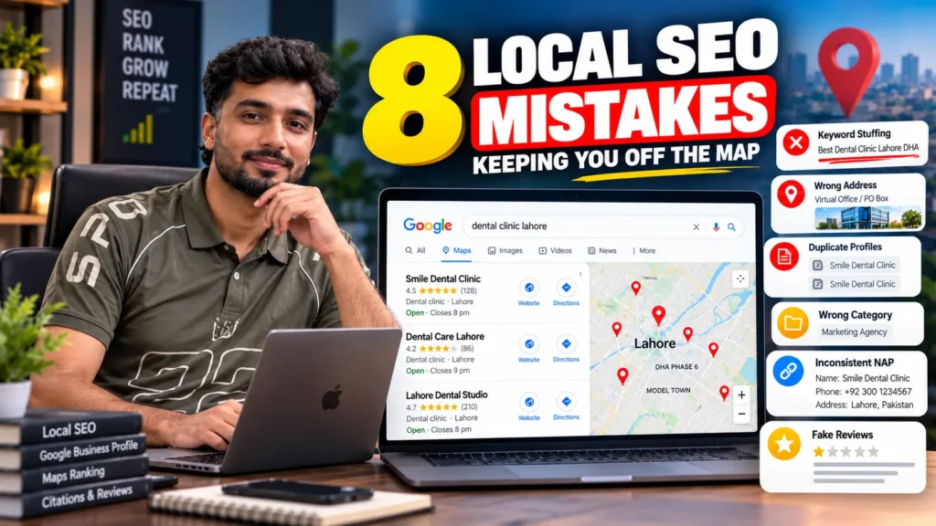 8 Local SEO Mistakes Keeping You Off the Map