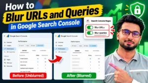 How to Blur URLs and Queries in Google Search Console