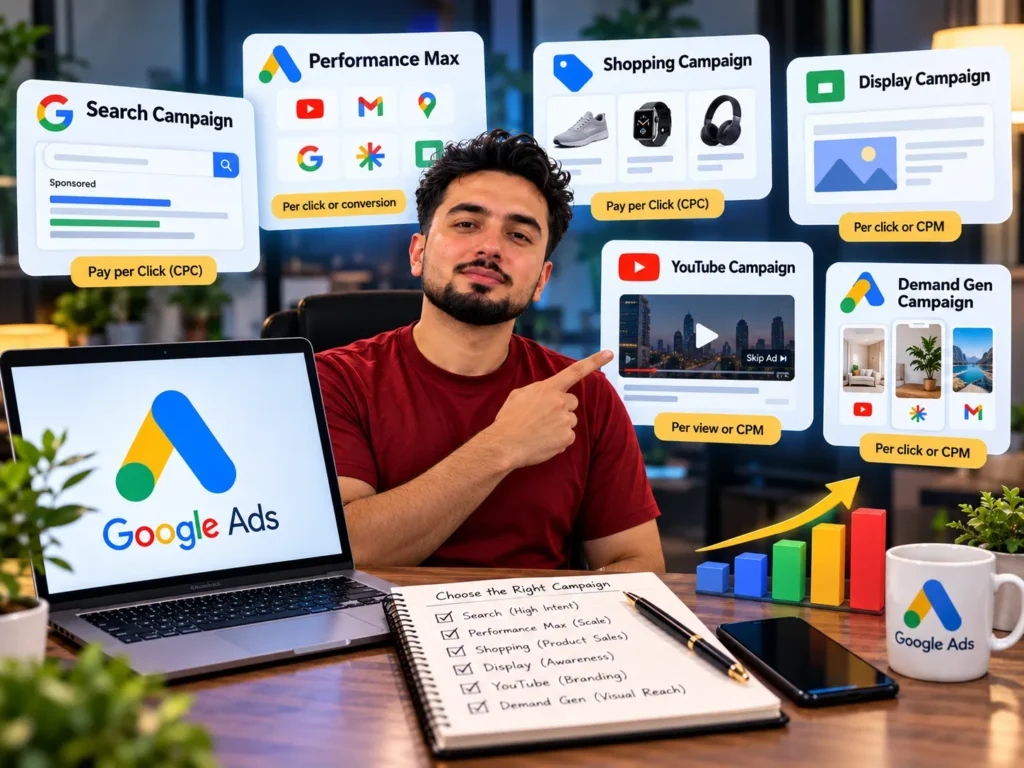 Google Ads cost by campaign type