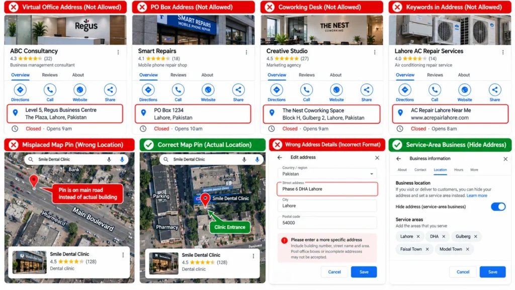 Google Business Address Guide