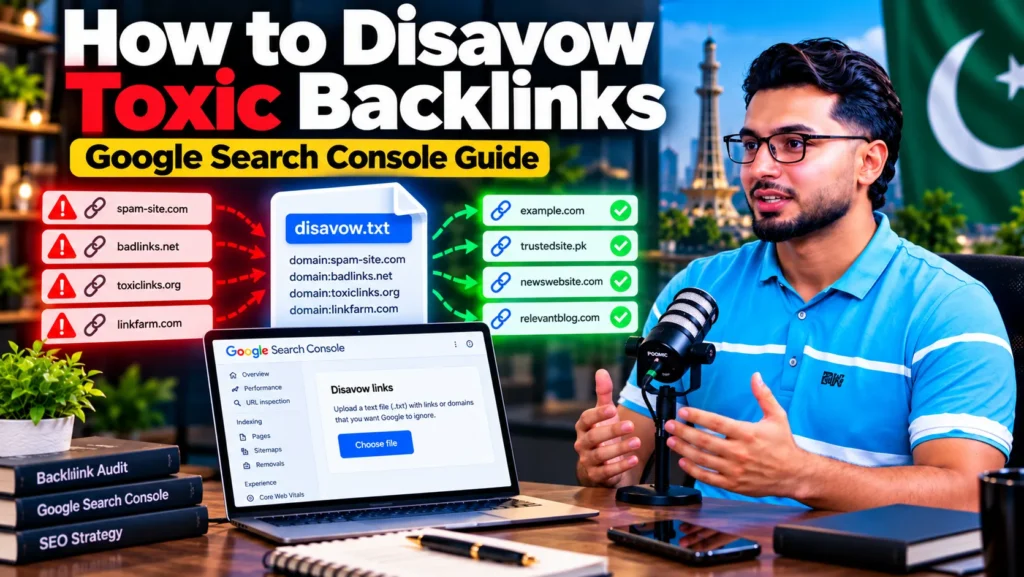How to Disavow Toxic Backlinks: Google Search Console Guide