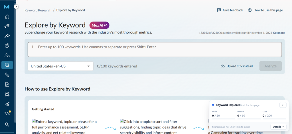 Moz Local (paid, US, UK and Canada only)