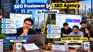 SEO Freelancer vs Agency in Pakistan