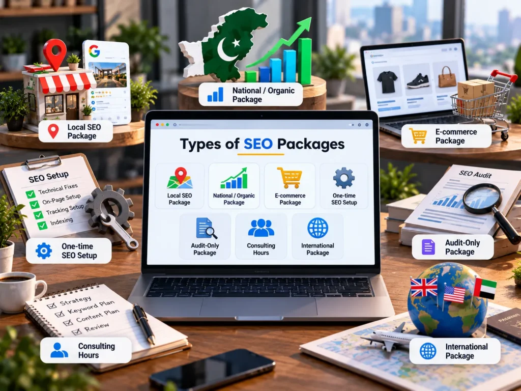Types of SEO packages