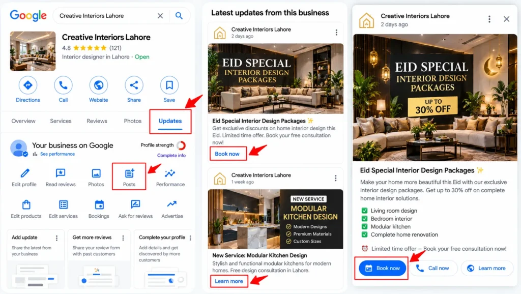 Use updates for offers, events and seasons
