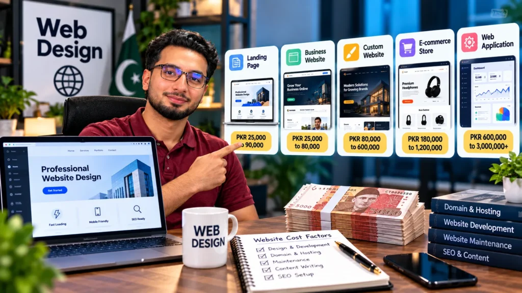 Website Design Cost in Pakistan 2026: Real Prices